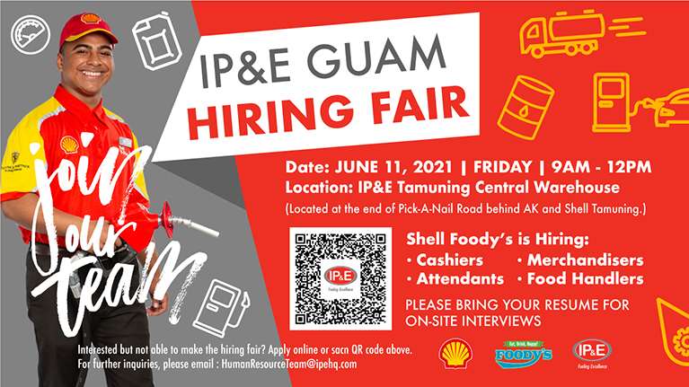 IP&E Guam Hiring Fair
