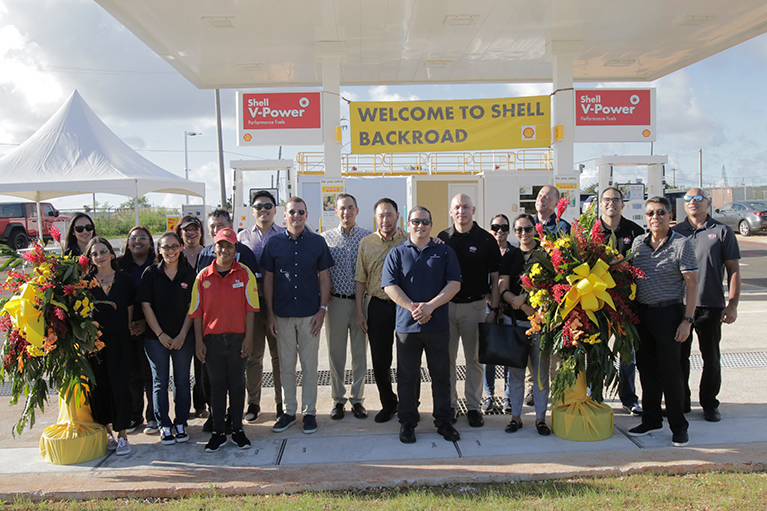 IP&E Opened New Shell Station on Route 15 in Mangilao